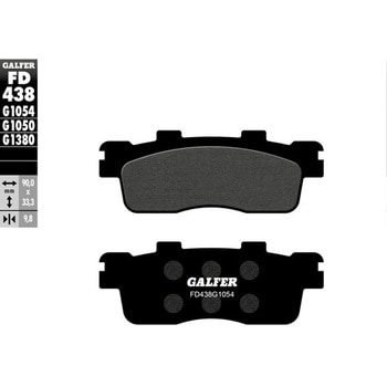 Galfer / ガルファー ブレーキパッド セミメタル | FD438G1054 GALFER(ガルファー)