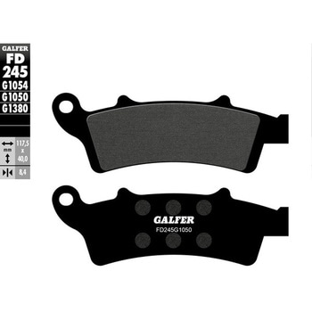 Galfer / ガルファー ブレーキパッド セミメタル スクーター | FD245G1050 GALFER(ガルファー)
