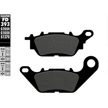 Galfer / ガルファー ブレーキパッド セミメタル | FD393G1054 GALFER(ガルファー)