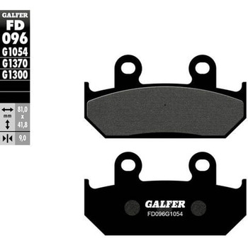 Galfer / ガルファー ブレーキパッド セミメタル | FD096G1054 GALFER(ガルファー)