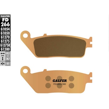 Galfer / ガルファー ブレーキパッド シンタードメタル スクーター | FD266G1380 GALFER(ガルファー)