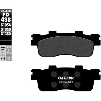 Galfer / ガルファー ブレーキパッド セミメタル スクーター | FD438G1050 GALFER(ガルファー)