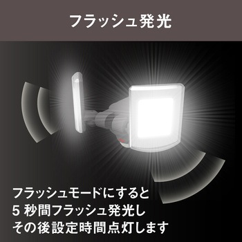 14W×2灯 マルチアーム式LEDセンサーライト ムサシ