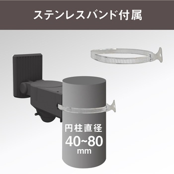 14W×3灯 マルチアーム式LEDセンサーライト ムサシ