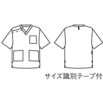 スクラブ 兼用 半袖 ワイン 住商モンブラン