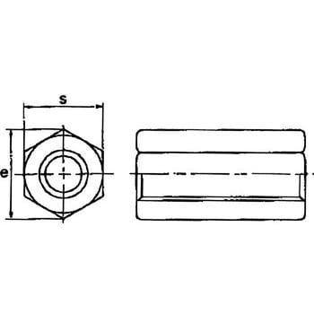 高ナット(長ナット) (ステンレス)