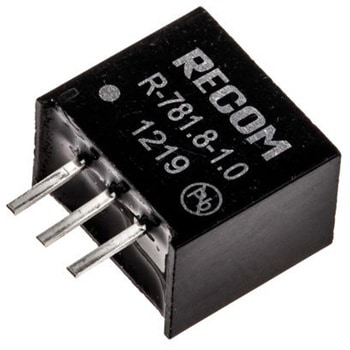 Recom スイッチングレギュレータ，定格：1.8W RECOM