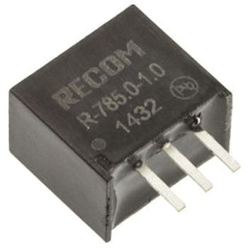 Recom スイッチングレギュレータ，定格：5W RECOM