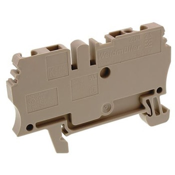Weidmuller 接続式端子台 クランプ ZDUシリーズ， 31A， 1608510000 WEIDMULLER