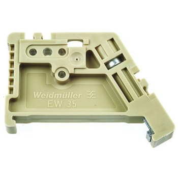 Weidmuller DINレール取付用端子アクセサリ エンドブラケット EWシリーズ WEIDMULLER