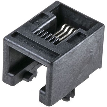 Molex RJ22コネクタ， メス， RJ22コネクタ， ケーブルマウント， Cat3， 95501-2641 日本モレックス(molex)