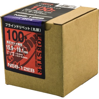 ブラインドリベット エコBOX (オールスチール) ロブスター(ロブテックス)