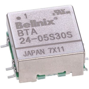 Bellnix DC-DCコンバータ Vout：±12V dc， 1.5W， BTA12-12W06D Bellnix(ベルニクス)