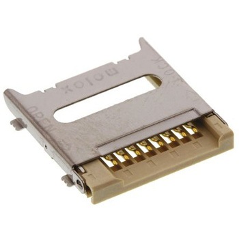 Molex， メモリカードコネクタ， MicroSD 8 極， オス 500901-0801 TRANSFLASH 日本モレックス(molex)