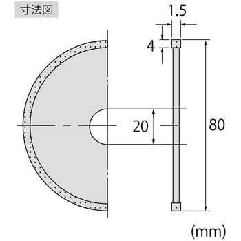 ダイヤモンドホイール リムタイプ (乾式・湿式) ロブスター(ロブテックス) 【通販モノタロウ】