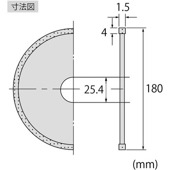 ダイヤモンドホイール リムタイプ (乾式・湿式) ロブスター(ロブテックス)