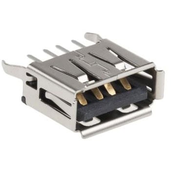 Molex  ストレート， スルーホール， ソケットタイプA 2.0 USBコネクタ 日本モレックス(molex)