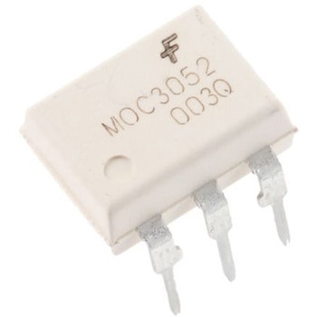 onsemi フォトカプラ， スルーホール実装 チャンネル数：1， トライアック出力， MOC3052M onsemi