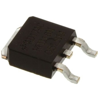 onsemi Nチャンネル MOSFET50 V 16 A 表面実装 パッケージDPAK (TO-252) 3 ピン onsemi