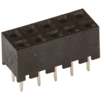 ヒロセ電機 基板接続用ソケット 10 極 2mm 2 列 スルーホール実装 HIROSE(ヒロセ電機)