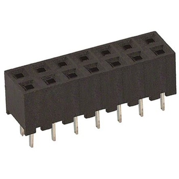ヒロセ電機 基板接続用ソケット 14 極 2mm 2 列 スルーホール実装 HIROSE(ヒロセ電機)