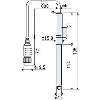 pH複合電極 東亜DKK pH計/導電率計/イオン計関連品 【通販モノタロウ】