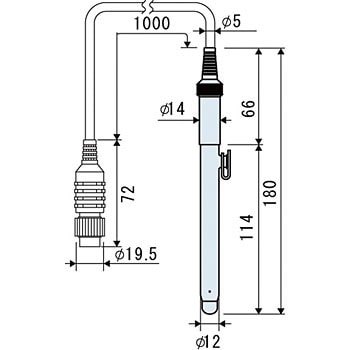 pH複合電極 東亜DKK pH計/導電率計/イオン計関連品 【通販モノタロウ】