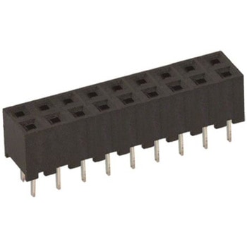 ヒロセ電機 基板接続用ソケット 18 極 2mm 2 列 スルーホール実装 HIROSE(ヒロセ電機)