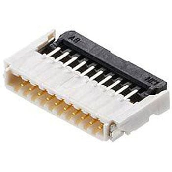 Molex FPC/FFC コネクタ， 14極， 0.5mm， 表面実装 日本モレックス(molex)