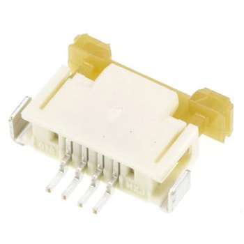 Molex FPC/FFC コネクタ， 4極， 1mm， 表面実装 日本モレックス(molex)