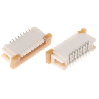 Molex FPC/FFC コネクタ， 8極， 1mm， 表面実装 日本モレックス(molex)