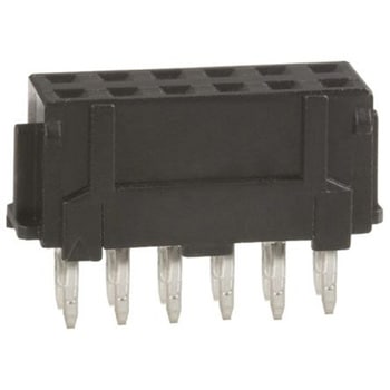 ヒロセ電機 基板接続用ソケット 12 極 2.0mm 2 列 スルーホール実装 - HIROSE(ヒロセ電機)