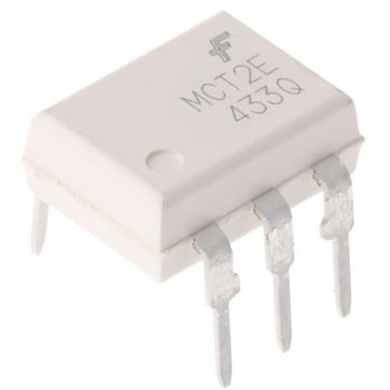 onsemi フォトカプラ， スルーホール実装 チャンネル数：1， トランジスタ出力， MCT2EM onsemi