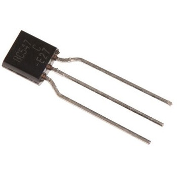 onsemi トランジスタ， NPN， スルーホール， 100 mA， BC547CTA onsemi
