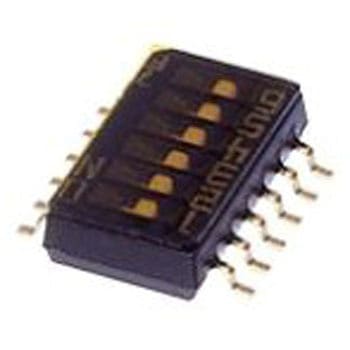 NIDEC COPAL ELECTRONICS GMBH スライドスイッチ 6PST 100 mA ニデックコンポーネンツ(旧：日本電産コパル電子)