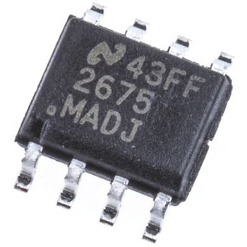 Texas Instruments コンバータ， 1A， 40 V， 表面実装 LM2675M-ADJ/NOPB Texas Instruments