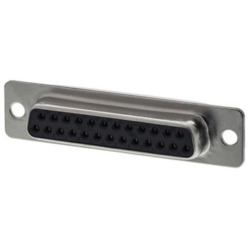 Hirose D-subコネクタ， 25極， メス， パネルマウント， HDBB-25S(05) HIROSE(ヒロセ電機)