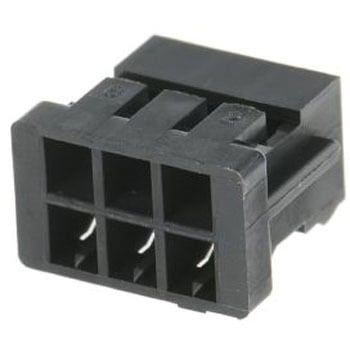 ヒロセ電機 コネクタハウジング 6極 ピッチ：2mm 2列 DF11-6DS-2C HIROSE(ヒロセ電機)