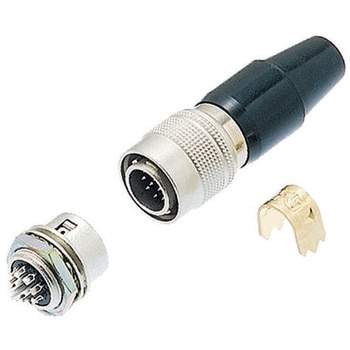 ヒロセ電機 丸型コネクタ， 20極， ミニチュア， パネルマウント， HR10A-13R-20S(73) HIROSE(ヒロセ電機)
