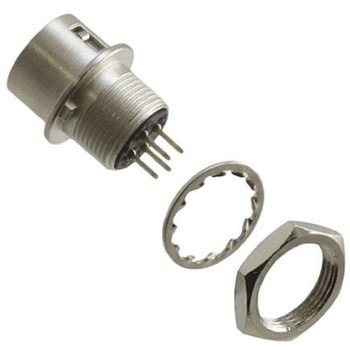 ヒロセ電機 丸型コネクタ， 4極， ミニチュア， パネルマウント， HR10A-7R-4PB(73) - HIROSE(ヒロセ電機)