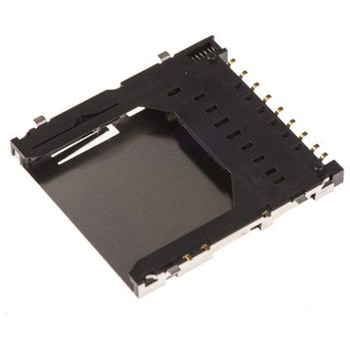 ヒロセ電機，  メモリカードコネクタ， SD カード 9 極， メス DM1AA-SF-PEJ(82) DM1 HIROSE(ヒロセ電機)
