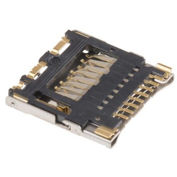 ヒロセ電機，  メモリカードコネクタ， MicroSD 8 極， メス DM3CS-SF HIROSE(ヒロセ電機)