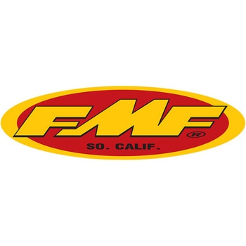 FMF / エフエムエフ  FMF 5" Oval Stkr(Yel/Red) | 010592 FMF(エフエムエフ)