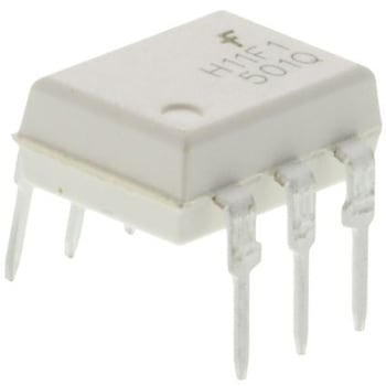 onsemi フォトカプラ， スルーホール実装 チャンネル数：1， トランジスタ出力， H11F1M onsemi