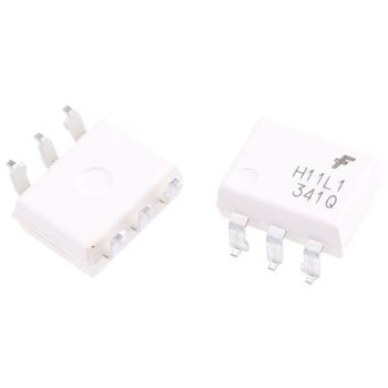 onsemi フォトカプラ， 表面実装 チャンネル数：1， ロジックゲート出力， H11L1SR2M - onsemi