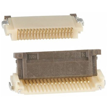 ヒロセ電機 FPC/FFC コネクタ， 18極， 0.5mm， 表面実装 HIROSE(ヒロセ電機)