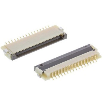 ヒロセ電機 FPC/FFC コネクタ， 16極， 1mm， 表面実装 HIROSE(ヒロセ電機)