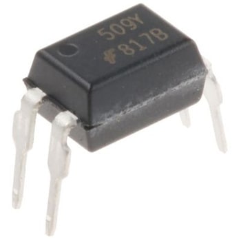 onsemi フォトカプラ， スルーホール実装 チャンネル数：1， トランジスタ出力， FOD817B onsemi