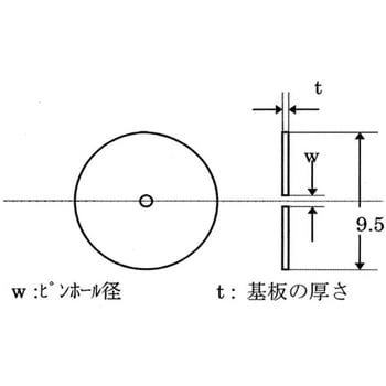 高エネルギー用ピンホール アズワン