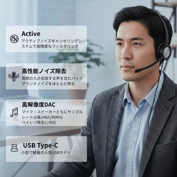 MAGIC MIC II 有線ヘッドセット Move